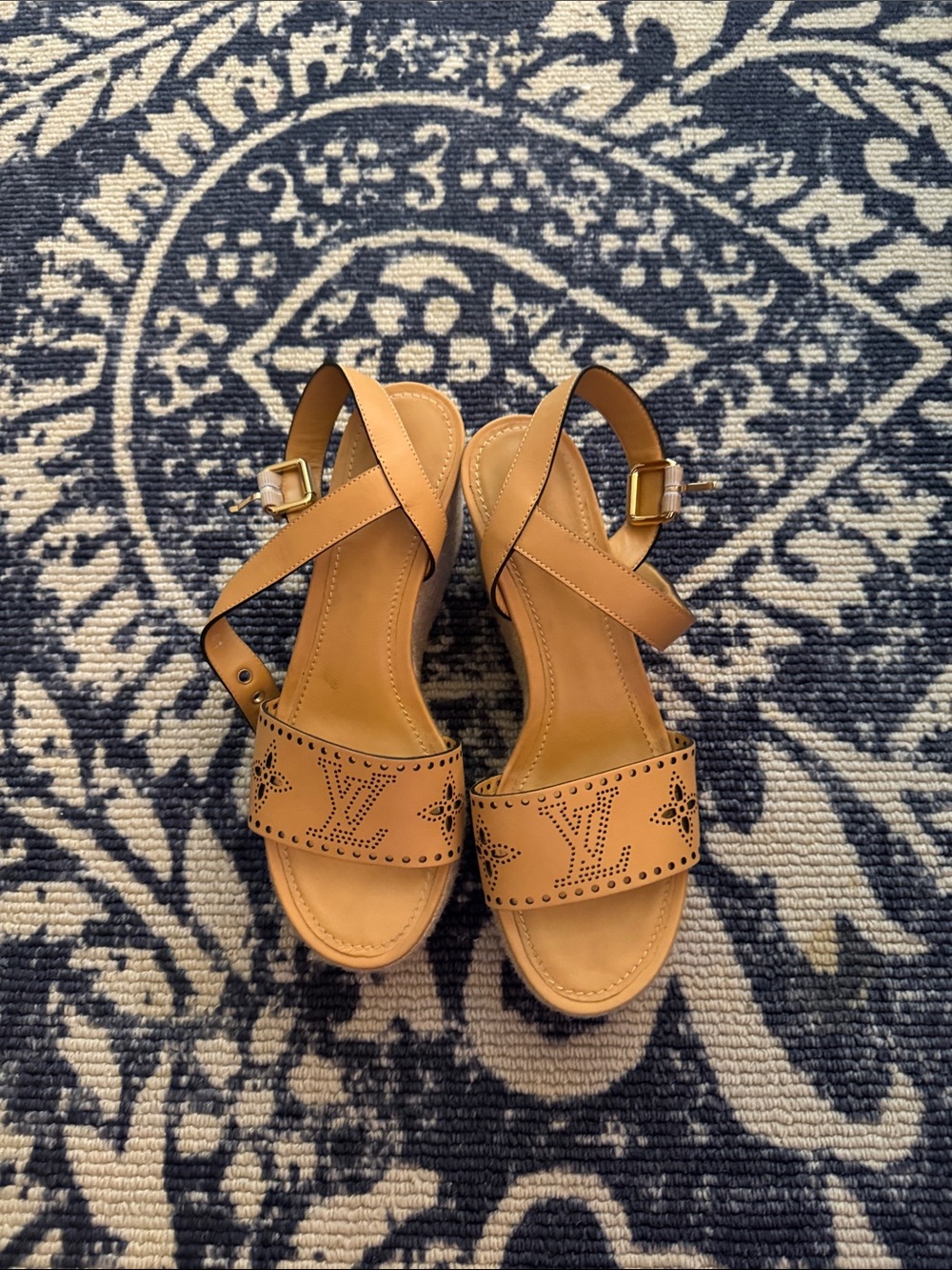 Louis Vuitton platform sandal
